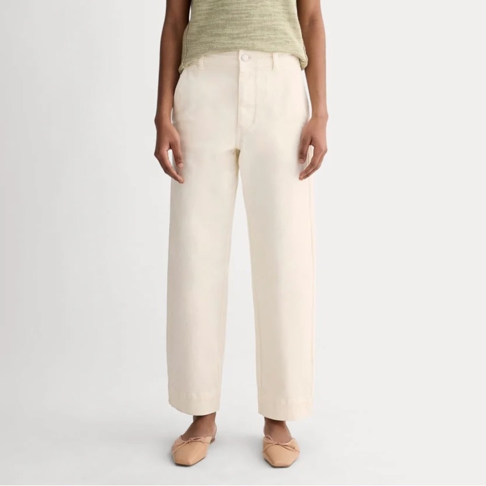 Everlane Light Khaki HR Utility Pants
